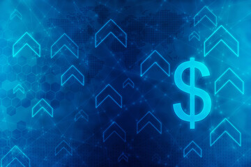 2d rendering usd Dollar symbol 