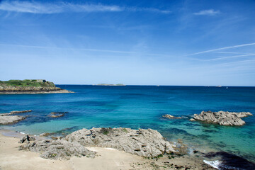 bretonische Küstenlandschaft