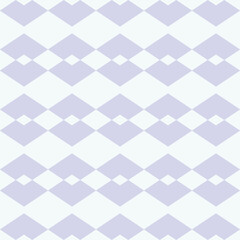 Blue and white print, geometric vector pattern, abstract repeat background