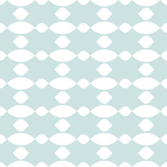 Aqua blue geometric vector pattern, abstract repeat background