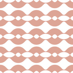 Brown geometric vector pattern, abstract repeat background