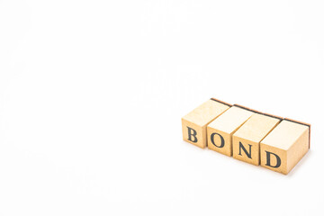 英単語　ブロック　BOND