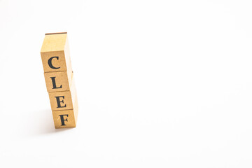 英単語　ブロック　CLEF