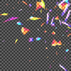 Orange Twinkle Background Transparent Vector. Spot Isolated Template. Glow Sunshine Texture. Blur Concept. Shimmer Shiny Wallpaper.