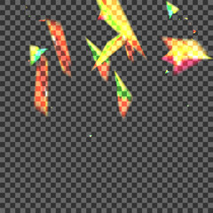 Yellow Spot Background Transparent Vector. Shimmer Solar Wallpaper. Bright Energy Design. Shine Blurry. Confetti Vintage Illustration.