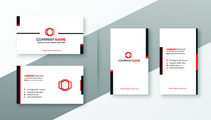 modern business card design template