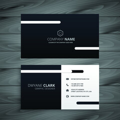 modern business card design template