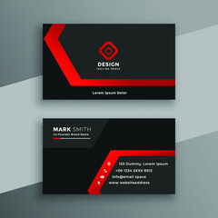 modern business card design template