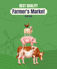 Farm Marker Poster