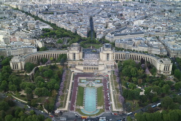 view from eiffel tower