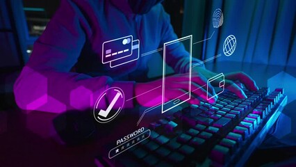 Metaverse cybersecurity cybercrime internet scam, businessman crypto currency investment digital wallet payment technology virus attack protection, identity privacy data hacking antivirus shield