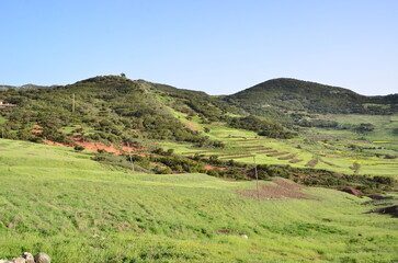Obraz premium PAISAJE DEL NORTE DE LA ISLA DE TENERIFE