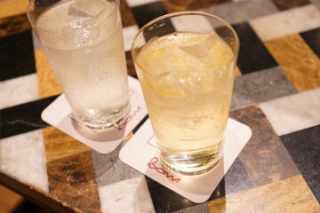 Alcohol Drink, Whisky with Soda, Highball - お酒 ハイボール	