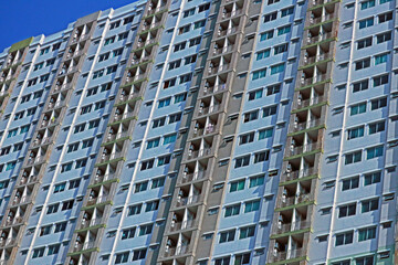 Fototapeta premium Detail of the condominium building