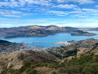 Obraz premium Christchurch from above