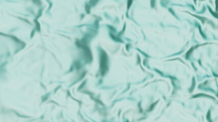 Light Mint textured and creased Fabric background