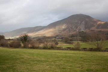 Views of the Loweswater Fells, in Cumbria in the UK