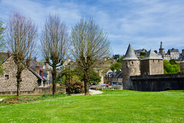 Fototapeta na wymiar Burganlage Fougères