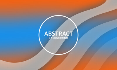 Modern abstract gradient wavy geometric background. Dynamic shape composition, banner, poster