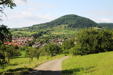 Countryside in Baden-Wurttemberg Land, Bad Boll, Germany	