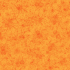 orange foliage seamless vector sutumn pattern