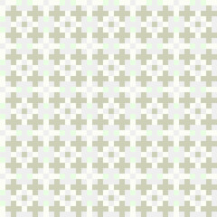 Fototapeta premium Abstract Cross Pattern generative computational art illustration