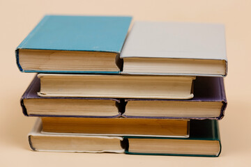 Old books. Old Books Background.