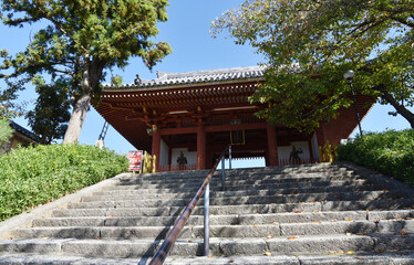 叡福寺　仁王門　大阪府南河内郡太子町