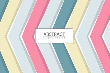 Abstract colourful gradient papercut background