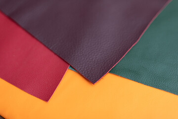 samples leather texture. simple background texture.