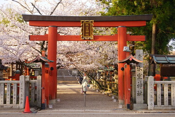 日本 奈良県 氷室神社