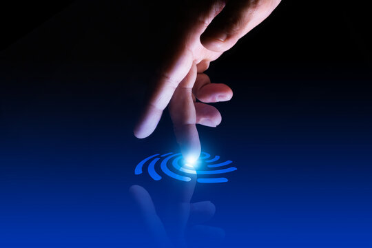 biometria, impronte digitali, riconoscimento, sicurezza digitale