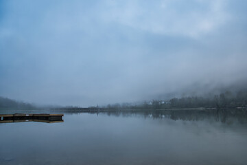 fog over the river