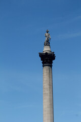 Fototapeta na wymiar Nelsons Column London England