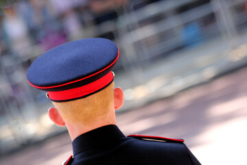 British soldier London England