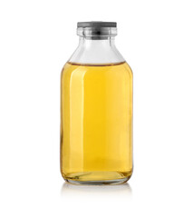  glass bottle isolated on white