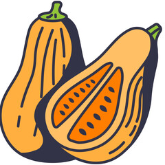 butternut line icon
