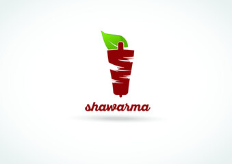 Set of doner kebab logo templates. creative labels for Turkish and Arabian fast food restaurant eps vector art shawarma 