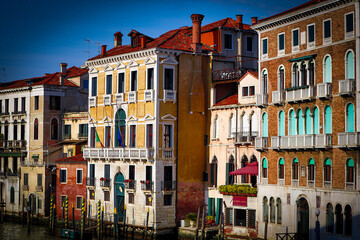 Fototapeta na wymiar houses in Venice