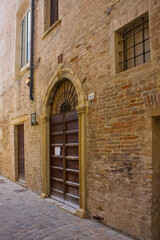 Old synagogue in Pesaro, Italy