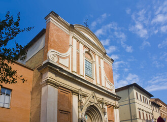Church of Sant Agostino in Pesaro, Italy
