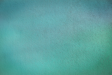 Mint stone cement background. Green concrete texture, text place, template.