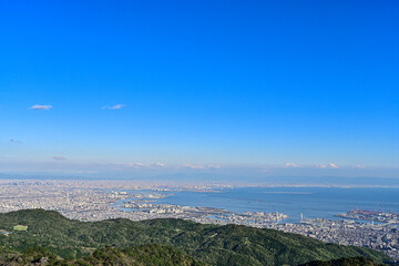 六甲ガーデンテラスからの風景