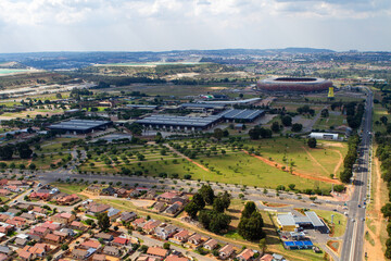 Johannesburg from the air