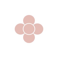 flower drawing vector illustration design