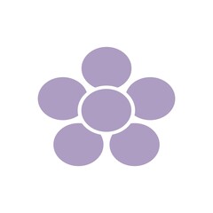 flower drawing vector illustration design