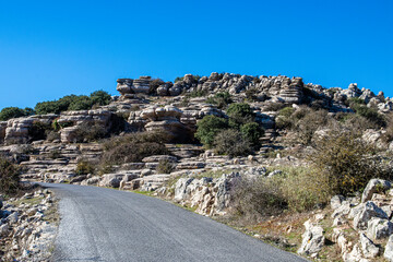 The Torcal de Antequera Natural Park contains one of the most impressive examples of karst...