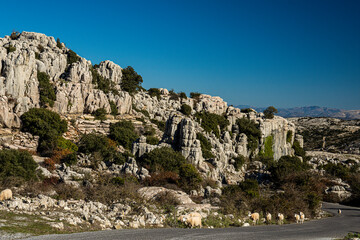 The Torcal de Antequera Natural Park contains one of the most impressive examples of karst...