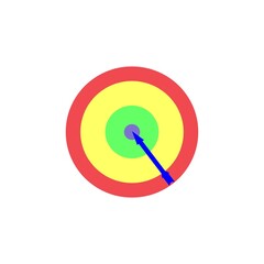 target icon vector illustration graphic design image