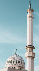 Fototapeta na wymiar Saudi Mosque in Gibraltar, UK